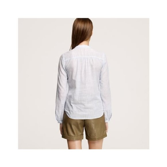 J. Crew Light Blue Tunic Top - Picture 4 of 10